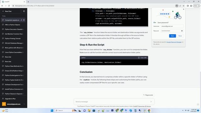 With Python how can I ensure that compression of a folder takes place within a particular folder смотреть онлайн