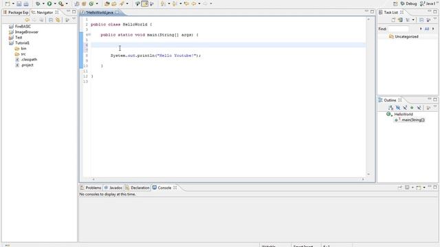 Beginners Java Tutorial 3 - Variables смотреть онлайн