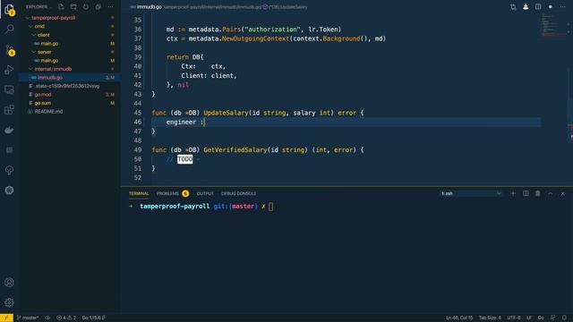 Building Tamper-Proof Systems with ImmuDB and Go! смотреть онлайн
