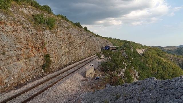 Regiojet train Split-Praha at Zrmanja Vrelo 2022. // Regiojet vlak iz Splita kod Vrela Zrmanje смотреть онлайн