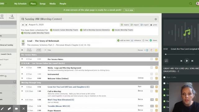 Planning Center Media Player and Song Packet download. смотреть онлайн