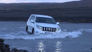 Toyota Land Cruiser Prado Off Road Driving in Iceland