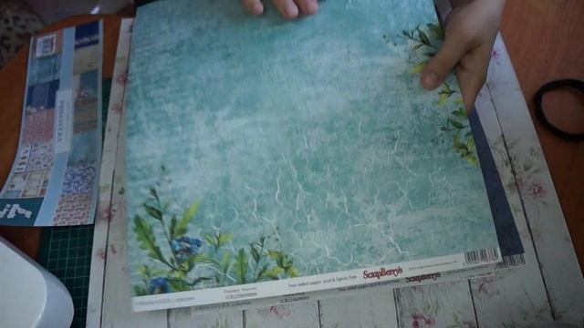 Скрапбукинг. Набор бумаги 30,5*30,5 см "Бохо" смотреть онлайн