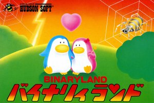 Binary Land (Dendy Денди NES Nintendo Famicom) обзор игры про милых пингвинят