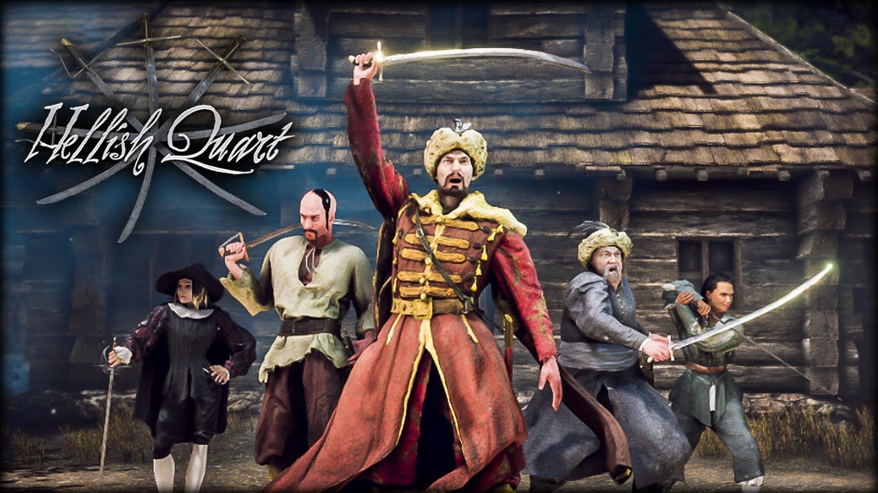 HELLISH QUART Файтинг на саблях / Игра Hellish Quart обзор и геймплей смотреть онлайн