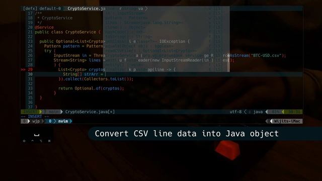 Java Cookbook - Read from CSV file into Java Object смотреть онлайн