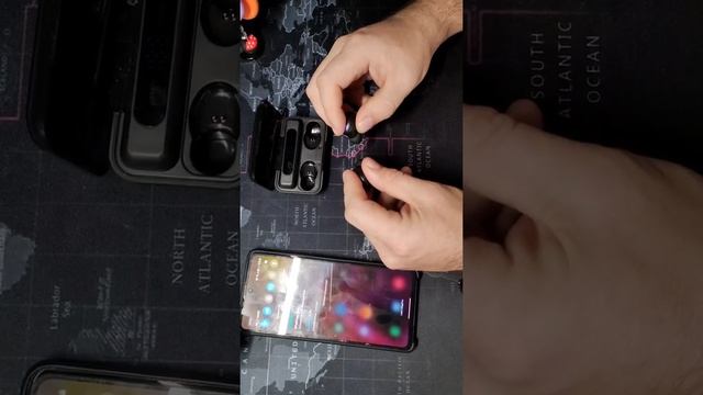 Синхронизация наушников F9-5 смотреть онлайн