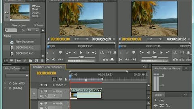 Перемещение по монтажной области в Adobe Premiere смотреть онлайн