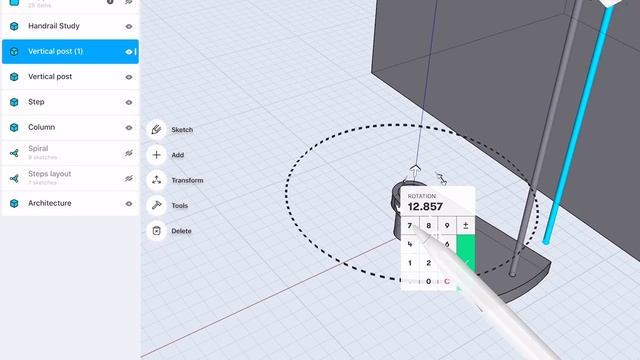 Designing Spiral Staircases On IPad With Shapr3D | 3D Design Webinar