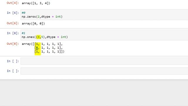 Python Numpy - Array смотреть онлайн