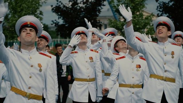 Тверское Суворовское военное училище. Выпуск 72. 7 рота 2020. Алые погоны смотреть онлайн