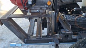 Гусеничный  минитрактор. Начало.