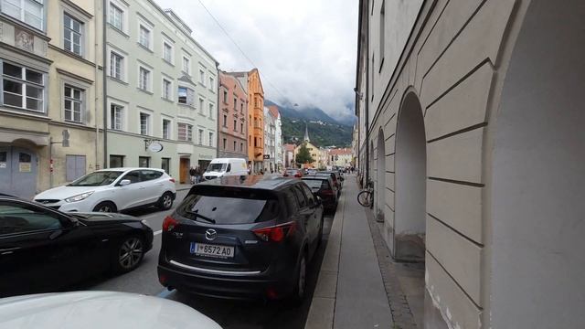 Innsbruck, Austria Walking Tour 4K. [September 2022]