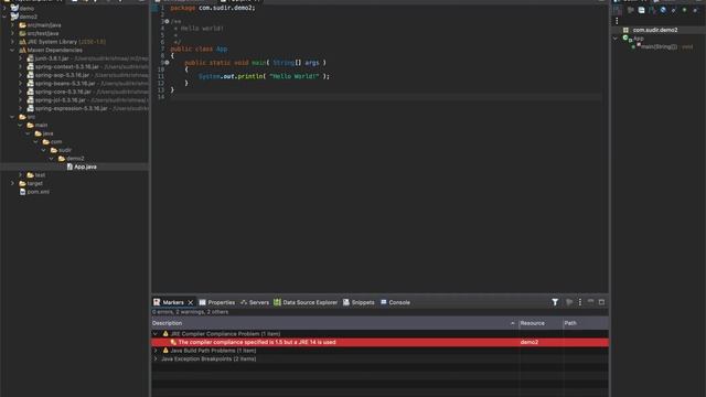 How to solve Build path execution environment Java&compiler compliance specified is 1.7 but JRE 11 смотреть онлайн