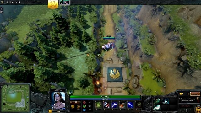 Дота 2 - DOTA RUN - Обзор кастомки смотреть онлайн