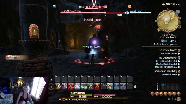 Koriel plays Final Fantasy XIV Online MMORPG смотреть онлайн