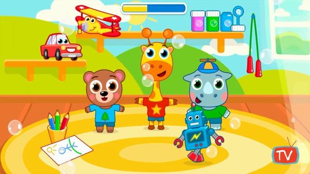 Little Animal Kindergarten Care & Fun Activities - Kids And Baby Android Gameplay смотреть онлайн