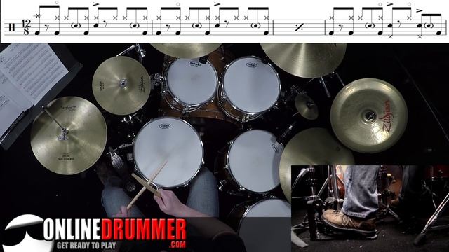 How To Play Fool In The Rain - Drum Lesson смотреть онлайн