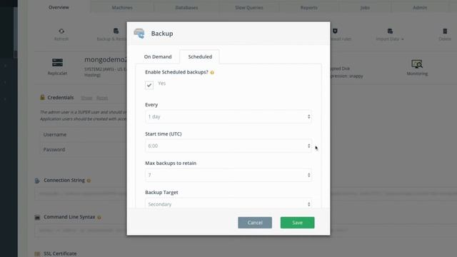 Scheduled Backups for MongoDB® Database - ScaleGrid смотреть онлайн