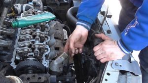 УСТАНОВКА  ГБЦ  ХУНДАЙ АКЦЕНТ