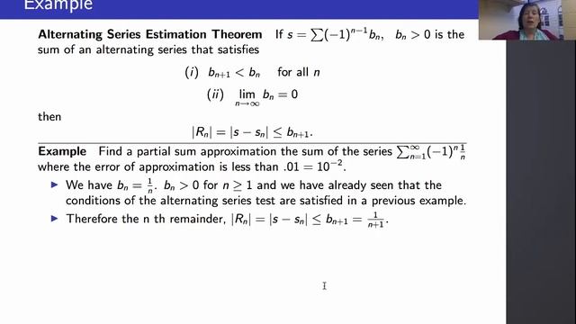Calculus II, Lecture 24, V7 Error of Estimation смотреть онлайн