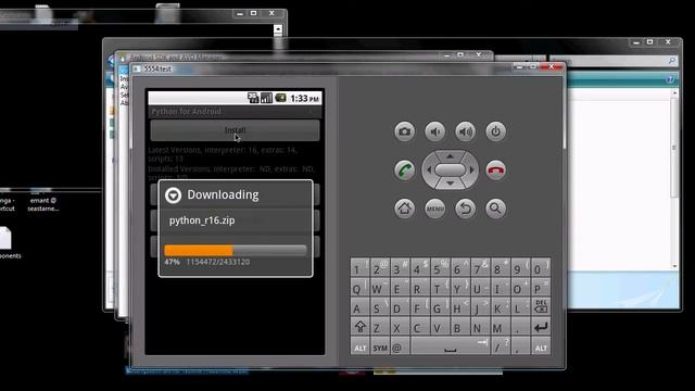 Installation of SL4A & Python on Android Emulator смотреть онлайн