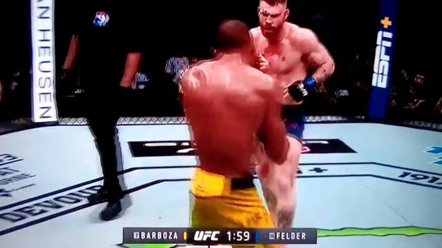 Edson Barboza VS. Paul Felder (Full Fight) смотреть онлайн
