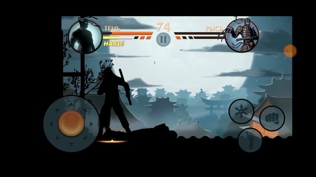 Shadow Fight - побеждаем Рысь на затмении и забираем когти смотреть онлайн