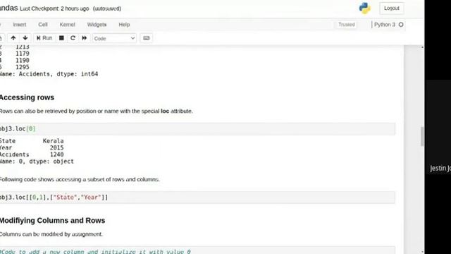 Python Pandas - Access and Modify data смотреть онлайн