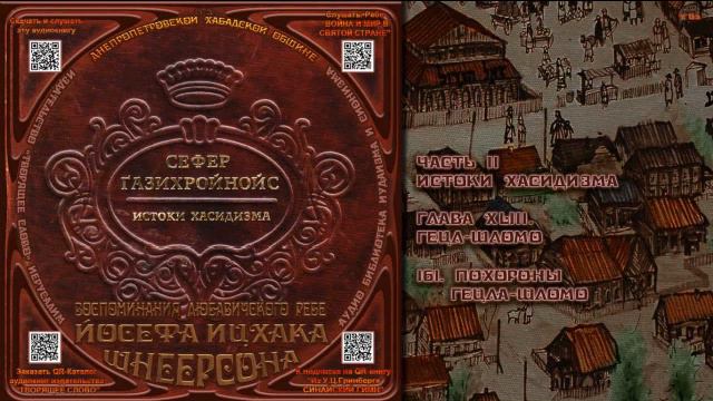 161. Похороны Гецла Шломо \ Рабби Йосеф Ицхак Шнеерсон «СЕФЕР ЃАЗИХРОЙНОЙС» Аудиокнига смотреть онлайн