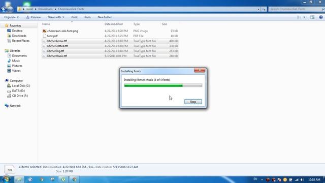 របៀប download and install khmer font for Photoshop CS5 смотреть онлайн