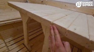 Аккуратная обработка бани-бочки, эстетичный вид и безопасное использование