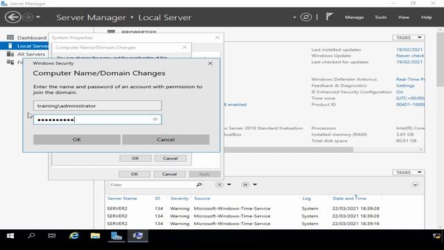Adding An Additional Domain Controller To An Existing Domain | Windows Server 2019 смотреть онлайн