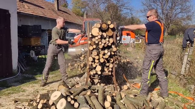 Stihl MS 880 VS Husqvarna 3120 XP смотреть онлайн