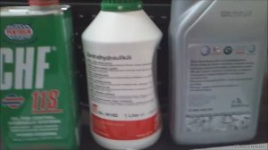 Какое масло заливать в ГУР для VAGа и др. Pentosin CHF 11S, 202