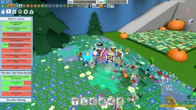 Сдаю 5 квест Spirit Bear в Bee Swarm Simulator!!! смотреть онлайн