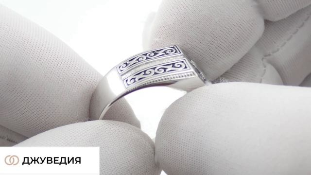 Печатка Мужская, Оригинальная, Артикул КМ-392_с, серебро 925 пробы смотреть онлайн