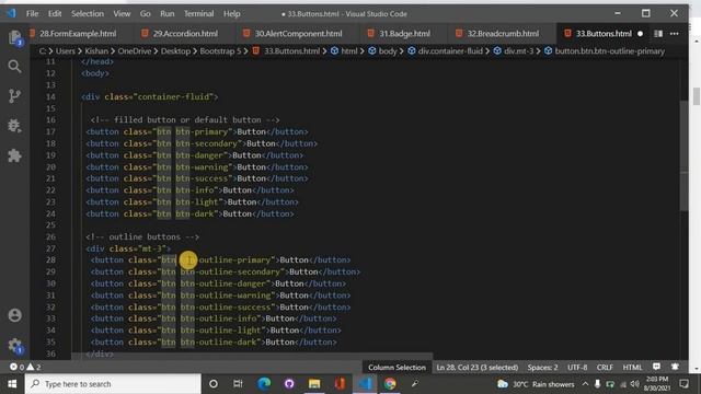 Bootstrap 5 Button Component. Bootstrap Button Component. Button Component In Bootstrap 5. смотреть онлайн