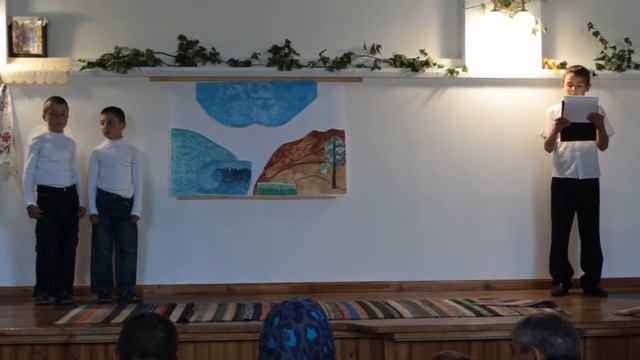 Сценка "Сотворение мира" от воскресного детского сада смотреть онлайн