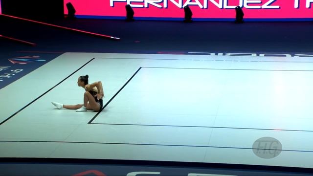 FERNANDEZ Thais (PER) - 2021 Aerobic Worlds, Baku (AZE) Qualifications Individual Women смотреть онлайн