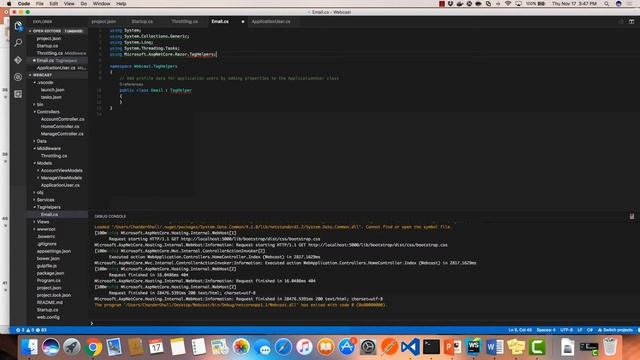 Introduction to ASP.NET Core on a Mac with Chander Dhall смотреть онлайн