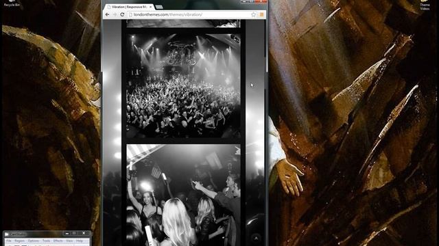 Extremely Responsive - Vibration A Responsive Music WordPress Theme смотреть онлайн