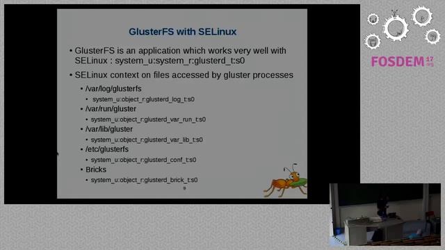 FOSDEM 2017 - SELinux Support over GlusterFS.mp4 смотреть онлайн