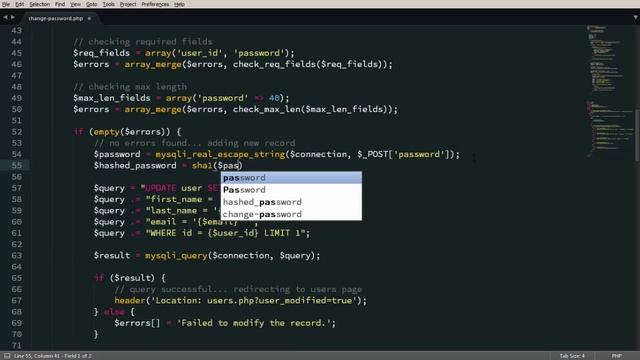 Change Password - PHP MySQL Exercise in Sinhala - Part 16 смотреть онлайн