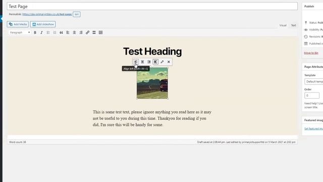 Primary ICT Support - WordPress Tutorial - Adding & Editing Content смотреть онлайн