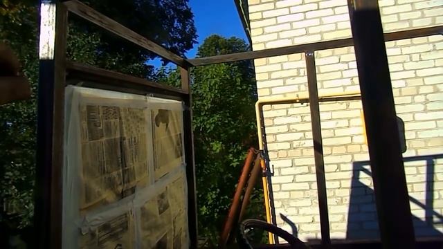 Самодельный трактор.Процесс сборки.Усиление каркаса кабины. #134 смотреть онлайн