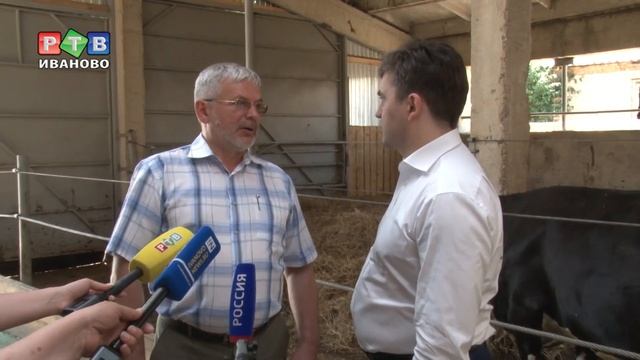 Губернатор посмотрел, где производится «Гарское» молоко смотреть онлайн