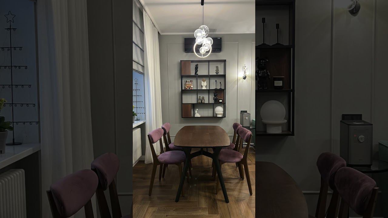 Закончили дизайнерский ремонт в квартире 1957 года! Полная реновация, до - после смотреть онлайн