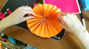 Урок №8 Поделка из бумаги гармошкой