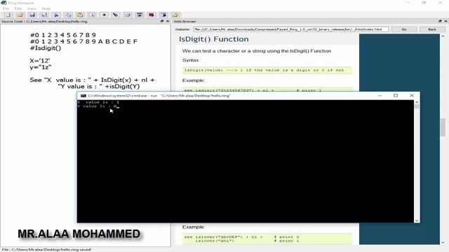 Check Character IsDigit() Function and IsXDigit() Function смотреть онлайн